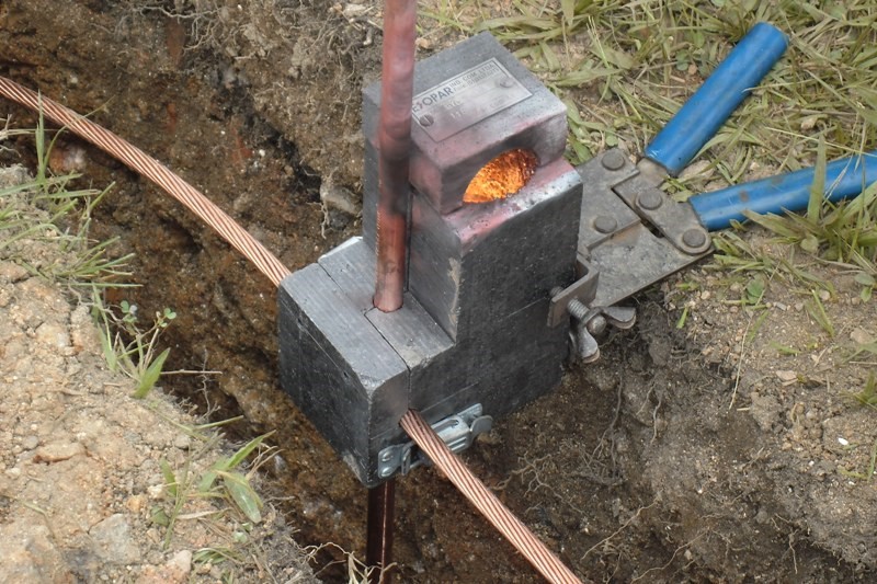 fundição em cobre SPDA